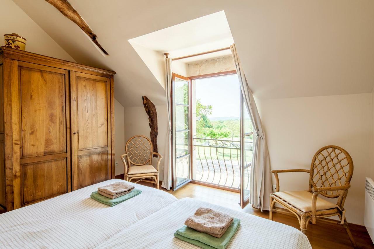 Chambres Et Table D'Hotes La Panacee Cuzance Exterior foto